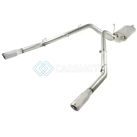AFE 49-42013-P MACHFORCE XP EXHAUSTS CAT-BACK SS-409 EXH CB DODGE RAM 1500 5.7L HEMI 09-13 POLISHED