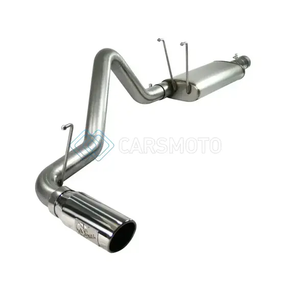 AFE 49-42031-P MACHFORCE XP CAT-BACK EXHAUST 3IN SS W/ POLISHED TIP 09-12 DODGE RAM 1500 V8 5.7L
