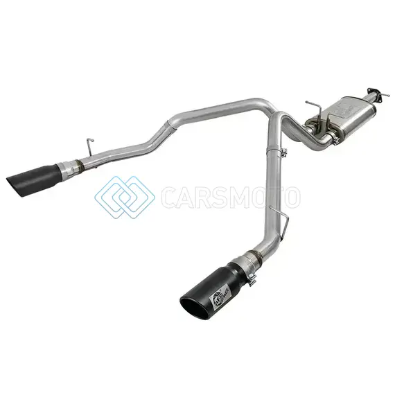 AFE 49-42059-B MACH FORCE-XP 3IN 409 SS CAT-BACK EXHAUST 2019 RAM 1500 V8-5.7L W/ BLACK TIP