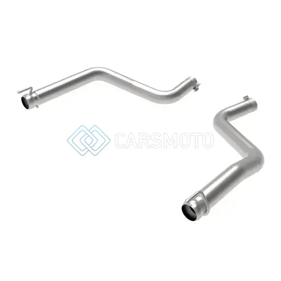 AFE 49-42079 MACHFORCE-XP EXHAUSTS 409-SS AXLE-BACK EXH W/ POL TIP 15-20 DODGE CHALLENGER HELLCAT V8-5.7L(SC)