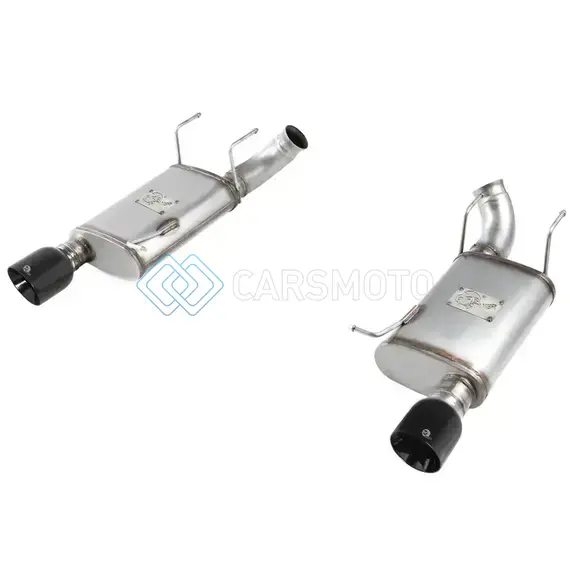 AFE 49-43052-B MACHFORCE XP EXHAUST 11-14 FORD MUSTANG GT V8-5.0L 3IN. STAINLESS STEEL AXLE-BACK W/BLACK TIPS