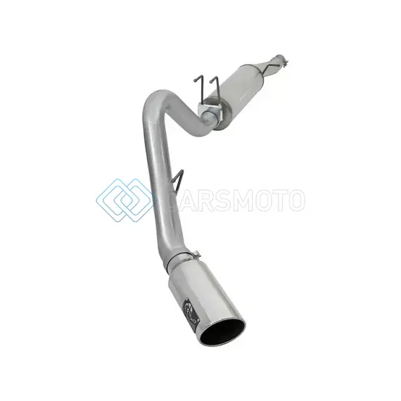 AFE 49-43086-P MACHFORCE XP 2017 FORD SUPERDUTY F-250/F-350 V8 6.2L CC/LB CAT-BACK SS 4IN. EXHAUST SYSTEM