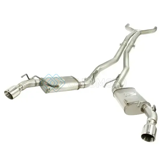 AFE 49-44039-P MACHFORCE XP EXHAUST 3IN STAINLESS STEE CB/10-13 CHEVY CAMARO V8-6.2L (TD) (POL TIP)