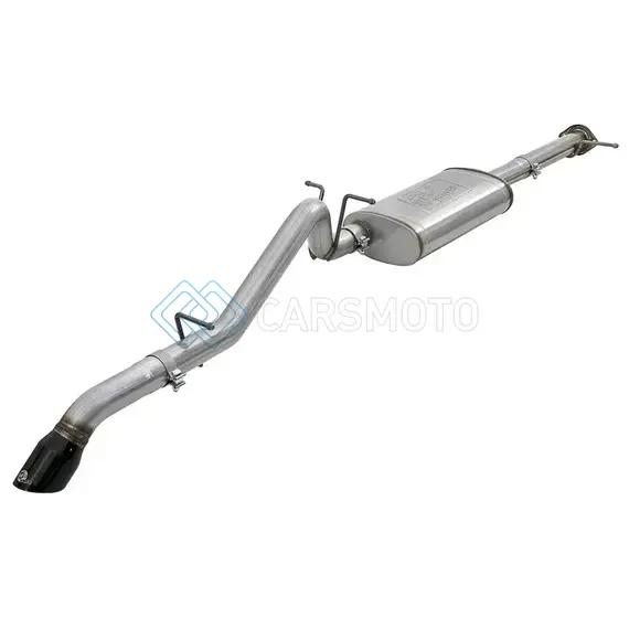 AFE 49-44099-B MACH FORCE-XP HI-TUCK 3IN. 409 SS C/B EXHAUST 15-18 GM COLORADO/CANYON L4-2.5L/V6-3.6L - BLK TIP