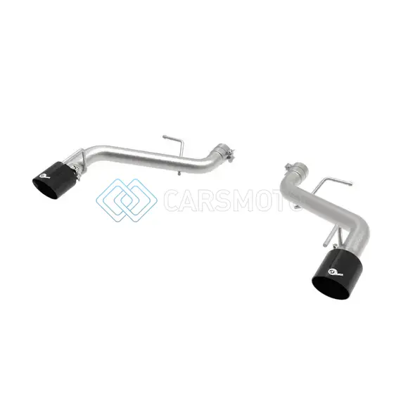 AFE 49-44118-B POWER MACH FORCE-XP 2.5IN AXLE-BACK EXHAUST SYSTEM 16-20 CHEVROLET CAMARO SS V8 6.2L - BLACK
