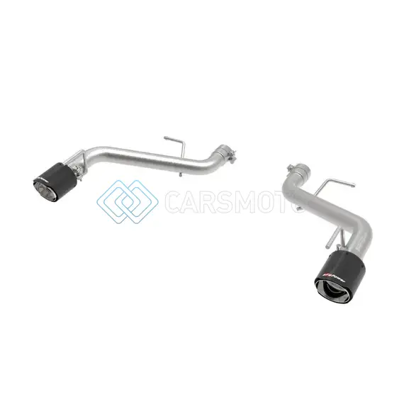 AFE 49-44118-C POWER MACH FORCE-XP 2.5IN AXLE-BACK EXHAUST SYSTEM 16-20 CHEVY CAMARO SS V8 6.2L - CARBON FIBER