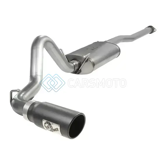 AFE 49-46001-1B MACHFORCE XP EXHAUSTS CAT-BACK SS-409 EXH CB TOYOTA TACOMA 05-13 V6-4.0L (BLK TIP)