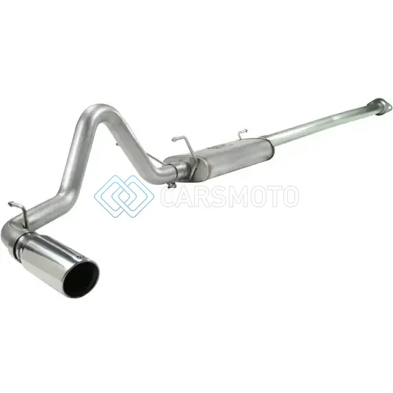 AFE 49-46013 MACHFORCE XP 2.5IN 409SS CAT BACK EXHAUST W/ 304SS POLISHED TIP 05-13 TOYOTA TACOMA V6 4.0L