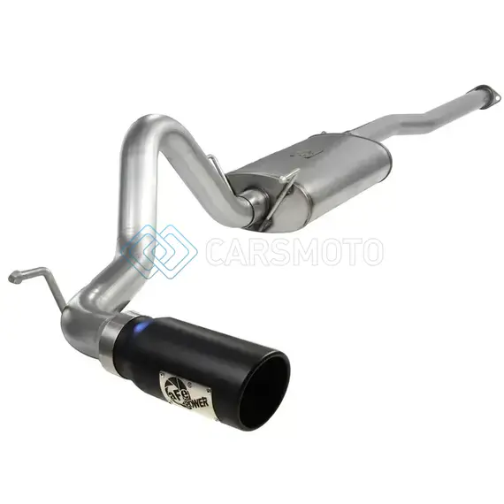 AFE 49-46022-B MACH FORCE XP 3IN CAT-BACK STAINLESS STEEL EXHAUST SYSTEM W/BLACK TIP TOYOTA TACOMA 13-14 4.0L