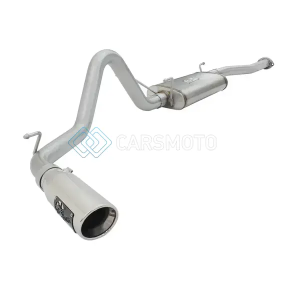 AFE 49-46024-P MACH FORCE XP 2.5IN CAT-BACK STAINLESS STEEL EXHAUST W/POLISHED TIP TOYOTA TACOMA 13-14 2.7L