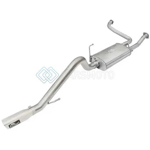 AFE 49-46110-P MACHFORCE XP EXHAUST CAT-BACK 2.5/3IN SS-409 W/ POLISHED TIP 05-15 NISSAN XTERRA V6 4.0L