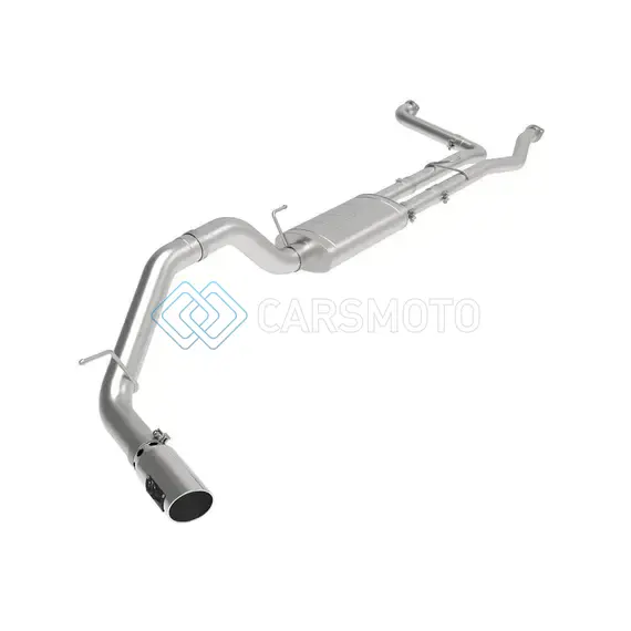 AFE 49-46135-P MACHFORCE XP EXHAUSTS CAT-BACK SS-409 NISSAN TITAN XD 16-19 V8-5.6L - POLISHED TIP