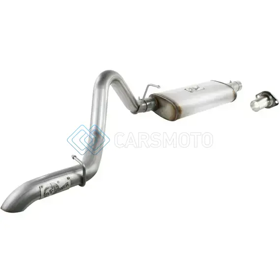 AFE 49-46223 MACHFORCE XP EXHAUSTS CAT-BACK SS-409 EXH JEEP WRANGLER TJ 97-06 I6-4.0L HT - 2.5 IN.