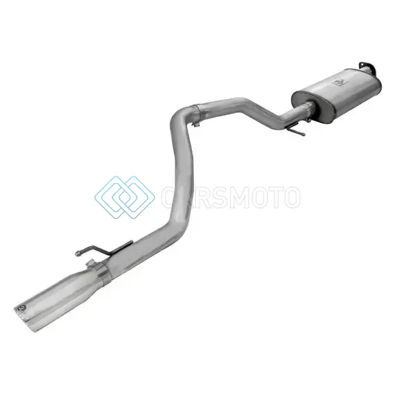 AFE 49-48052 MACHFORCE XP CAT-BACK EXHAUST STAINLESS /POLISHED TIP 06-09 JEEP COMMANDER V8 4.7L 2WD & 4WD