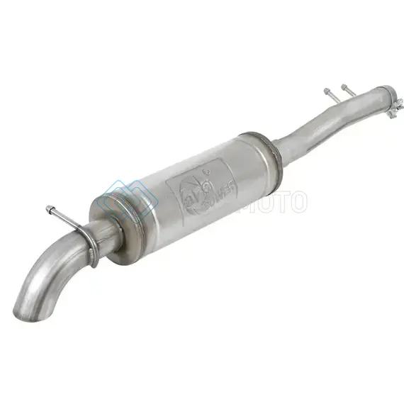 AFE 49-48069 ROCK BASHER 3IN 409 SS CAT-BACK TURN-DOWN EXHAUST 12-18 JEEP WRANGLER (JK) V6 3.6L/ 07-11 3.8L