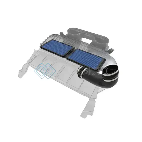 AFE 55-10014R 21-23 RAM 1500 TRX HEMI V8 6.2L (SC) SUPER STOCK INDUCTION SYSTEM W/ PRO 5R FILTERS