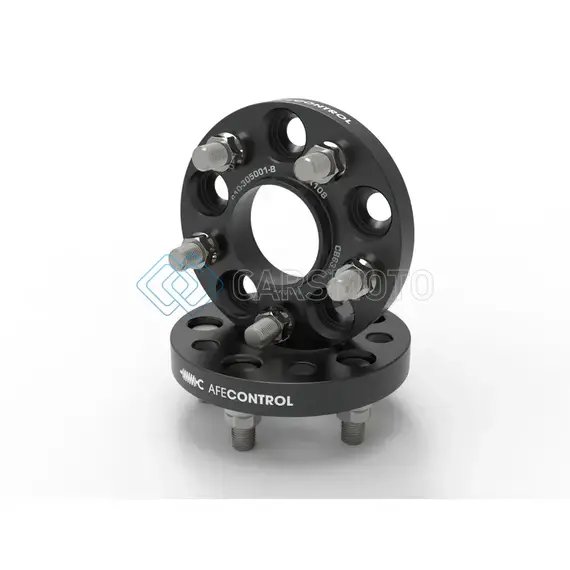 AFE 610-305001-B CONTROL FORGED ALUMINUM WHEEL SPACERS 5X108 CB 63.4 20 MM- 20-24 FORD EDGE ST