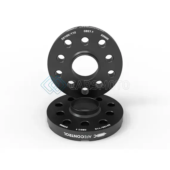 AFE 610-611004-B CONTROL BILLET ALUMINUM WHEEL SPACERS 5X100/112 CB57.1 20MM - VOLKSWAGEN/AUDI