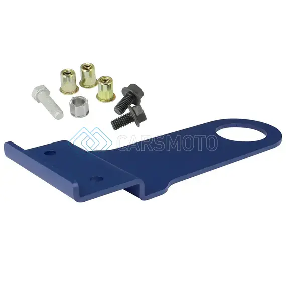 AFE 450-401005-L CONTROL FRONT TOW HOOK BLUE 05-13 CHEVROLET CORVETTE (C6)