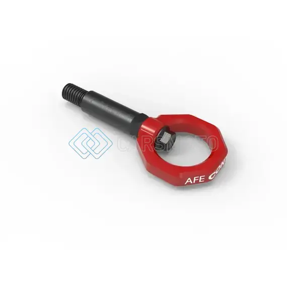 AFE 450-502001-R CONTROL FRONT TOW HOOK RED BMW F-CHASSIS 2/3/4/M