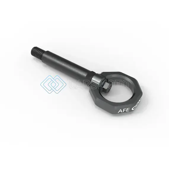 AFE 450-502002-G CONTROL REAR TOW HOOK GREY BMW F-CHASSIS 2/3/4/M