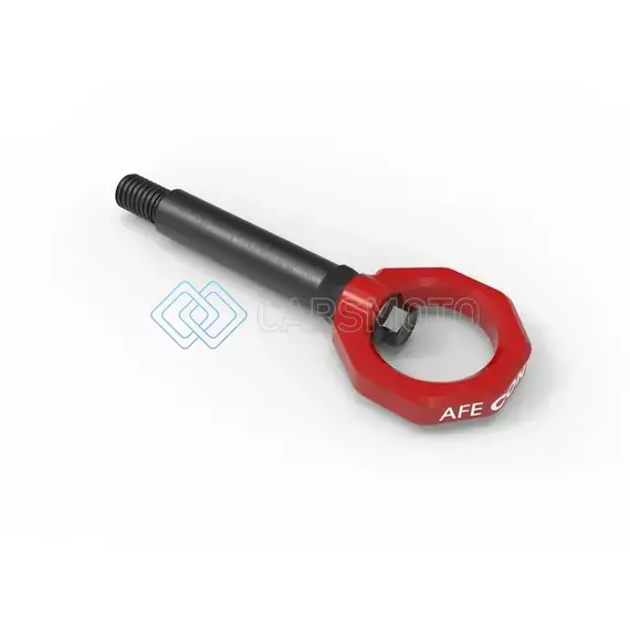 AFE 450-502002-R CONTROL REAR TOW HOOK RED BMW F-CHASSIS 2/3/4/M