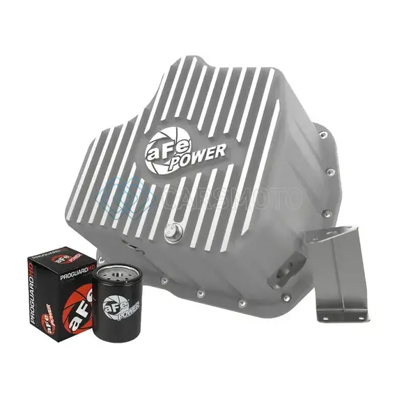 AFE 46-70340 STREET SERIES DEEP ENGINE OIL PAN 11-16 GM DURAMAX V8-6.6L (TD)