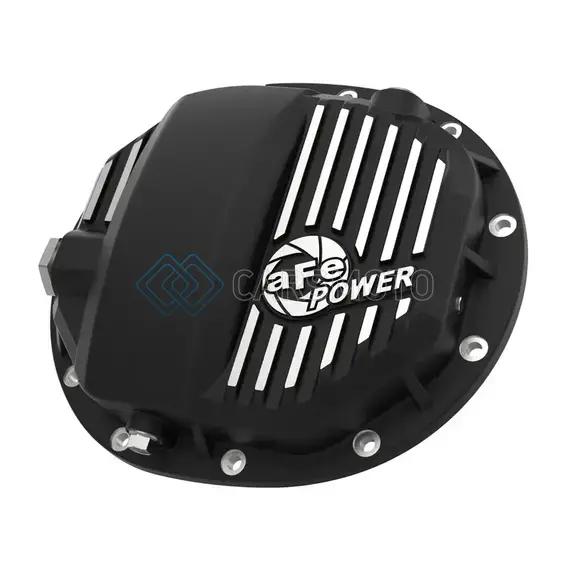 AFE 46-71120B POWER PRO SERIES AAM 9.5/9.76 REAR DIFF COVER BLACK W/MACH FINS 14-19 GM SILVERADO/SIERRA 1500