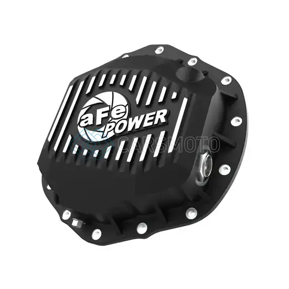 AFE 46-71150B STREET SERIES REAR DIFFERENTIAL COVER BLACK W/ MACHINED FINS 19-20 RAM 2500/3500