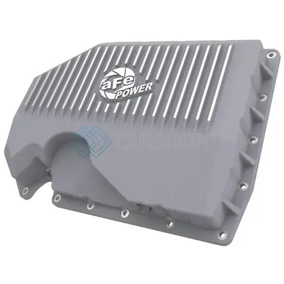 AFE 46-71240A 05-19 VW 1.8L/2.0L W/O OIL SENSOR ENGINE OIL PAN RAW POWER STREET SERIES W/ MACHINED FINS