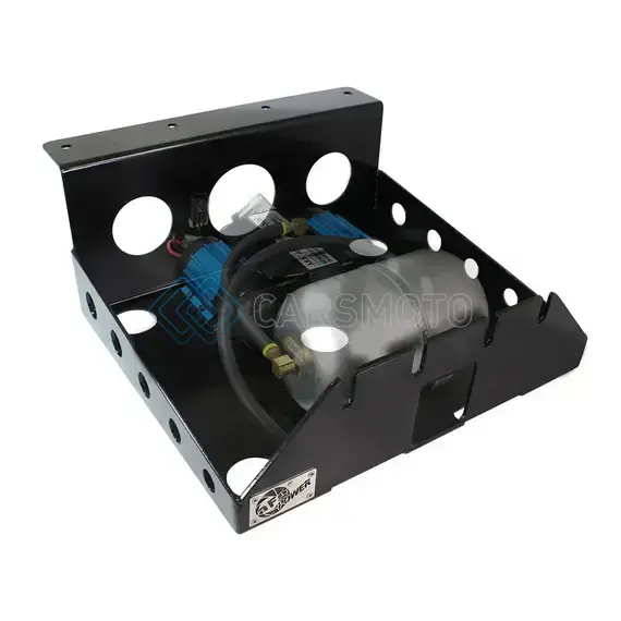 AFE 46-79001 POWER COVER GLIDE GUARD ON BOARD COMPRESSOR MOUNT 07-14 JEEP WRANGLER JK V6 3.6L-3.8L