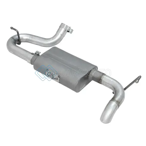 AFE 49-08046 SCORPION EXHAUST SYSTEM AXLE BACK ALUMINIZED HI-TUCK 07-17 JEEP WRANGLER JK V6 3.6/3.8L