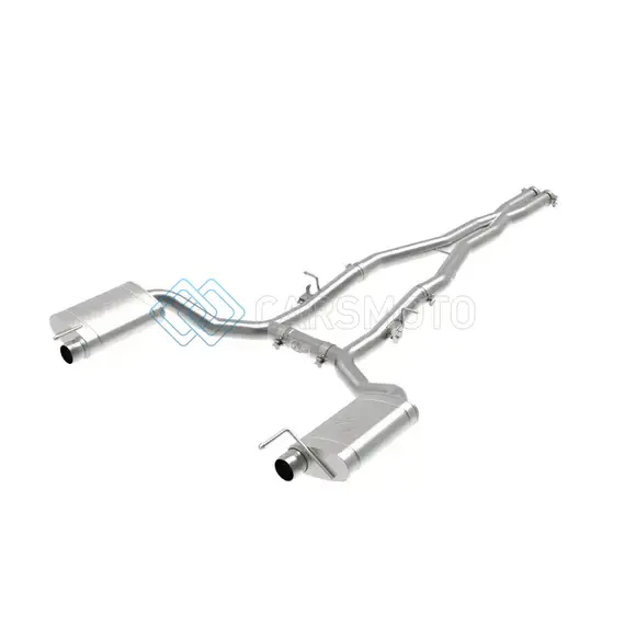 AFE 49-32070 MACH FORCE-XP 3IN 304 SS CAT-BACK EXHAUST 15-20 DODGE CHARGER HELLCAT V8-6.2L (SC) / 392 V8-6.4L