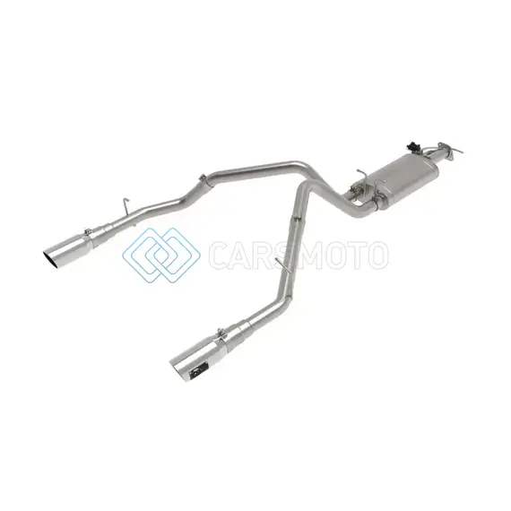 AFE 49-32081-P GEMINI XV 3IN 304 SS CAT-BACK EXHAUST 19-21 RAM 1500 V8 5.7L HEMI W/ POLISH TIPS