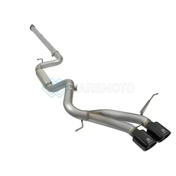 AFE 49-33083-B TAKEDA 3IN SS EXHAUST CAT-BACK 13-16 FORD FOCUS ST 2.0L BLACK TIPS