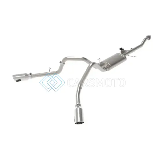 AFE 49-33123-P GEMINI XV 3IN 304 SS CAT-BACK EXHAUST 15-20 FORD F-150 V6 2.7L/3.5 W/ POLISHED TIPS