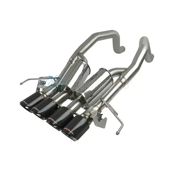 AFE 49-34082-1C MACHFORCE XP AXLE BACK 304SS EXHAUST W/ CARBON FIBER TIPS 15-19 CHEVY CORVETTE Z06
