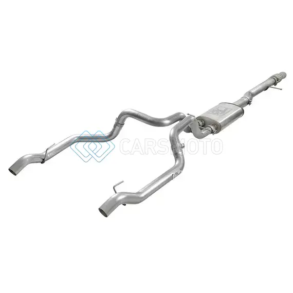 AFE 49-34101 VULCAN SERIES 4IN-3IN 304-SS EXHAUST CAT-BACK 2019 GM SILVERADO / SIERRA 1500 V8-5.3L W/ OE TIPS