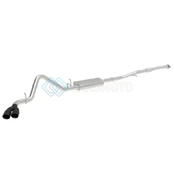 AFE 49-34109-B VULCAN SERIES 3IN 304SS EXHAUST CAT-BACK W/BLK TIP 2019 GM SILVERADO/SIERRA 1500 L4-2.7L (T)