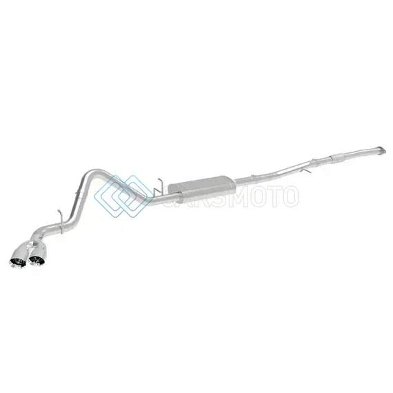 AFE 49-34109-P VULCAN SERIES 3IN 304SS EXHAUST CAT-BACK W/ POL TIPS 2019 GM SILVERADO / SIERRA 1500 L4-2.7L (T)