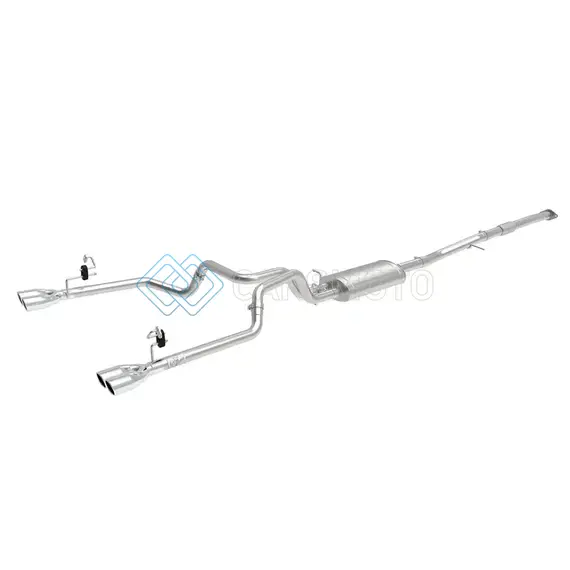 AFE 49-34110-P VULCAN SERIES 3-2.5IN 304SS EXH CAT-BACK W/ POL TIPS 2019 GM SILVERADO/SIERRA 1500 L4-2.7L (T)