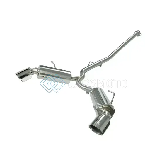 AFE 49-36023-1P TAKEDA 17-20 BRZ/FRS/86 2.5IN 304 STAINLESS STEEL CAT-BACK EXHAUST