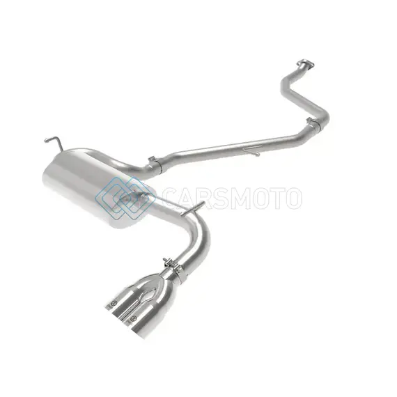 AFE 49-36047-P POWER TAKEDA 2IN TO 2-1 304 SS CAT-BACK EXHAUST W/ POLISHED TIPS 11-17 LEXUS CT200H 1.8L
