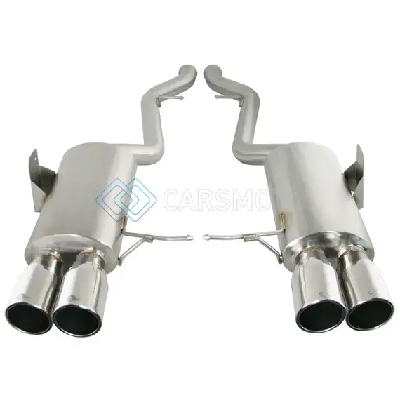 AFE 49-36312-P MACHFORCE XP EXHAUST CAT-BACK 2.5IN DIA SS-304 POLISHED TIPS 07-13 BMW M3 (E92/93) V8 4.0L