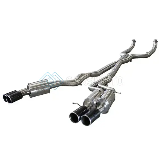 AFE 49-36317-C MACHFORCE XP EXHAUST 304SS CAT-BACK W/ CARBON FIBER TIPS 12-13 BMW M5 (F10) V8 4.4L (TT)