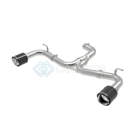 AFE 49-36421-C 18-20 VW GTI (MK7.5) 2.0L MACH FORCE-XP 3IN TO 2.5IN 304 SS AXLE-BACK EXHAUST SYSTEM- CARB. TIPS