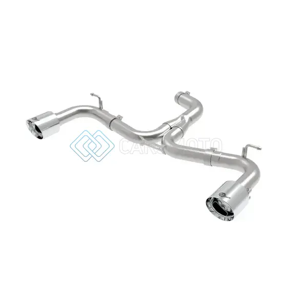 AFE 49-36421-P 18-20 VW GTI (MK7.5) 2.0L MACH FORCE-XP 3IN TO 2.5IN 304 SS AXLE-BACK EXHAUST SYSTEM- POL. TIPS