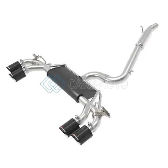 AFE 49-36430-C POWER MACH FORCE-XP 15-19 VOLKSWAGEN GOLF R L4-2.0L(T) 304 SS CAT-BACK EXHAUST SYSTEM - CARBON