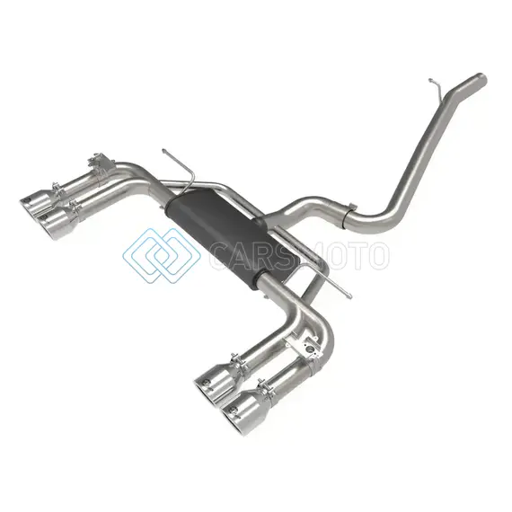 AFE 49-36442-P MACHFORCE XP 3IN-2.5IN 304SS EXHAUST CAT-BACK 15-20 AUDI S3 L4-2.0L (T) - POLISHED TIPS