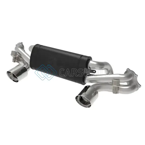 AFE 49-36443-P MACHFORCE XP 2.25IN-2.5IN 304SS EXHAUST CAT-BACK 20-22 PORSCHE CAYMAN GT4 (718) - POLISHED TIPS